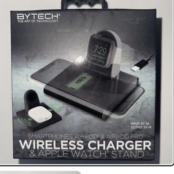 New in Box Wireless charger and Apple Watch stand - Picture 3 of 4